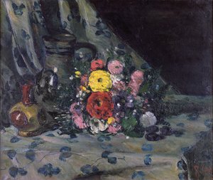 Bouquet di dalie gialle, c.1873